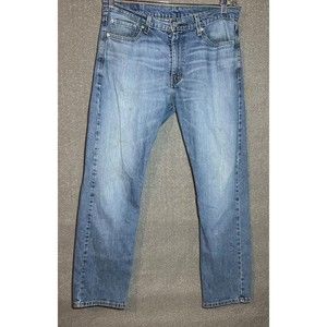 Levis Jeans 513 Men’s 32x30 Blue  Medium Wash Straight Leg Classiccore